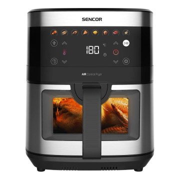 Sencor - Friteza na vrući zrak 9 l 1700W/230V crna/mat krom