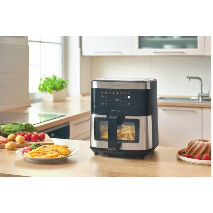 Sencor - Friteza na vrući zrak 9 l 1700W/230V crna/mat krom