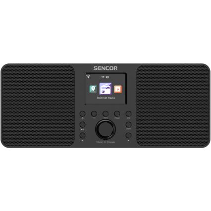 Sencor - Internetski radio 20W/5V Wi-Fi + daljinski upravljač