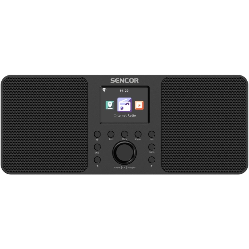 Sencor - Internetski radio 20W/5V Wi-Fi + daljinski upravljač