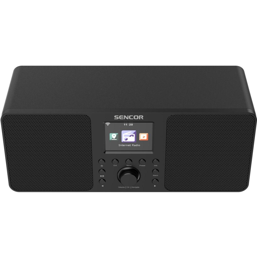 Sencor - Internetski radio 20W/5V Wi-Fi + daljinski upravljač