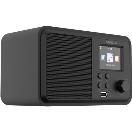 Sencor - Internetski radio 4W/5V Wi-Fi + daljinski upravljač