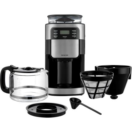 Sencor - Filter aparat za kavu 1,5 l s LCD zaslonom 900W/230V