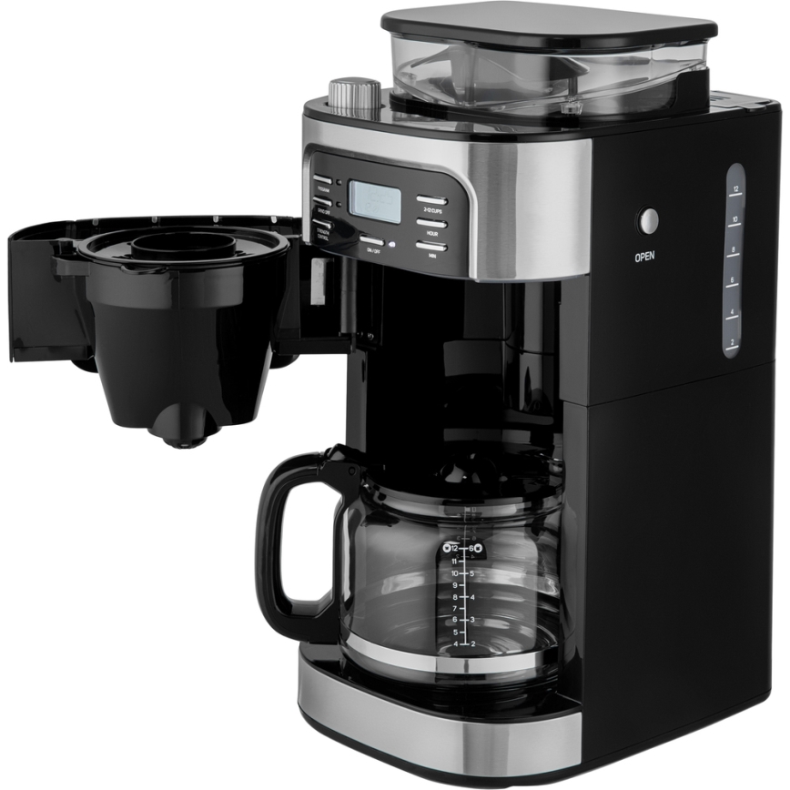 Sencor - Filter aparat za kavu 1,5 l s LCD zaslonom 900W/230V