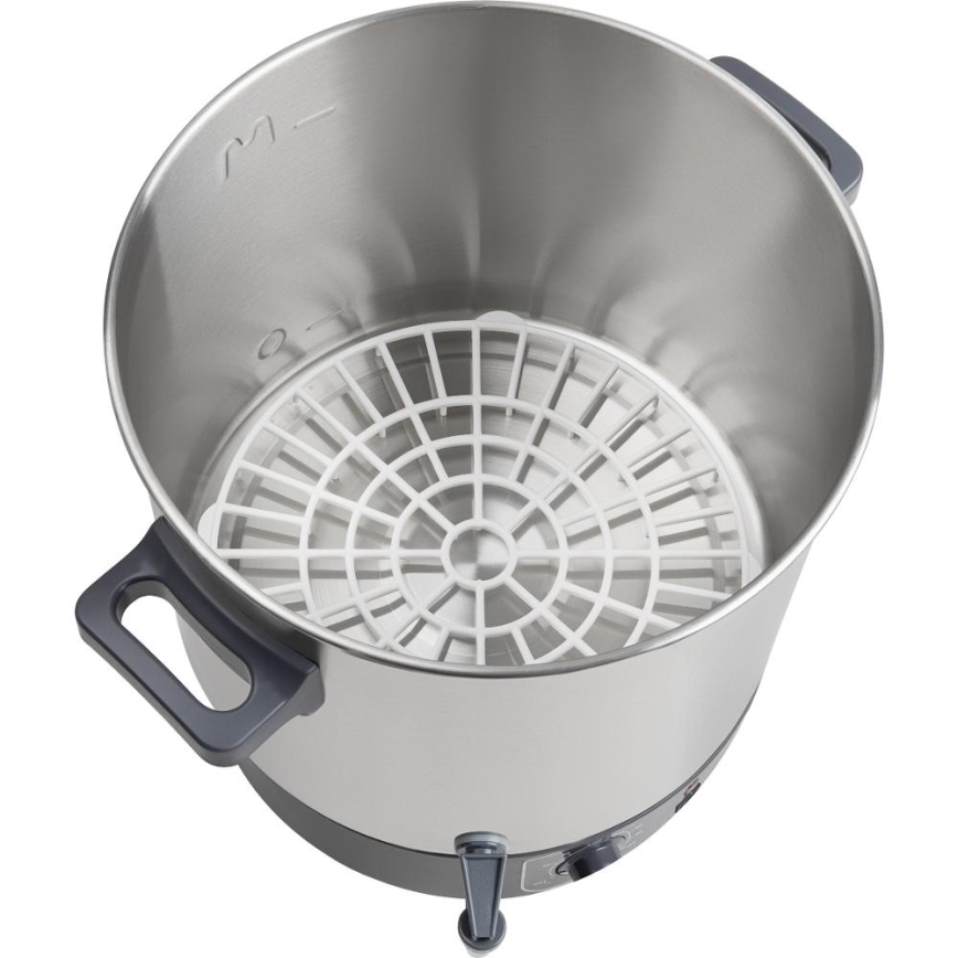 Sencor - Konzervacijski lonac 27 l 1800W/230V inox/siva