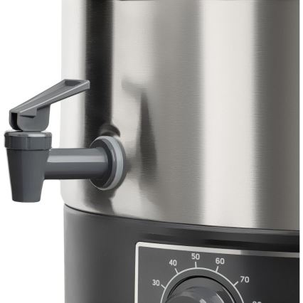 Sencor - Konzervacijski lonac 27 l 1800W/230V inox/siva