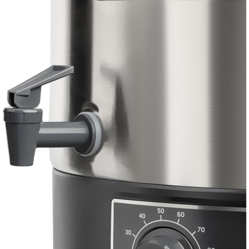 Sencor - Konzervacijski lonac 27 l 1800W/230V inox/siva