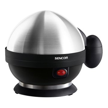 Sencor - Kuhalo za jaja 320-380W/230V crna/mat krom