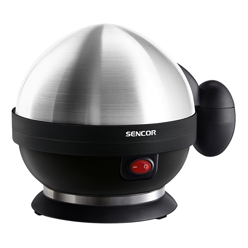 Sencor - Kuhalo za jaja 320-380W/230V crna/mat krom
