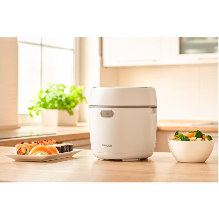 Sencor - Kuhalo za rižu 350W/230V 0,6 l bijelo