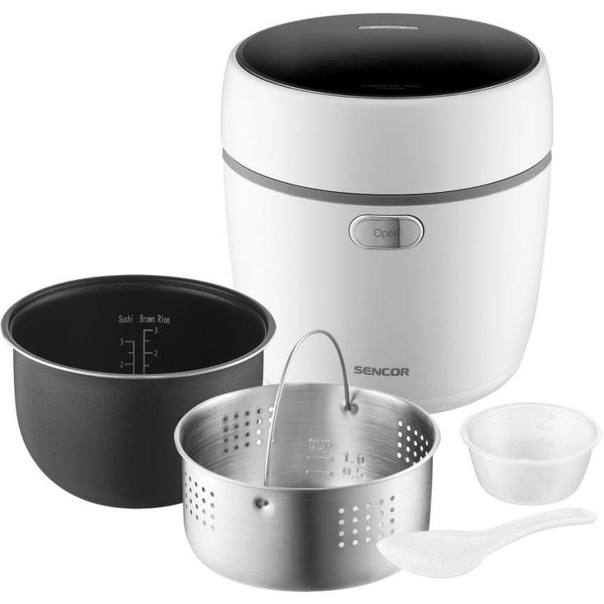 Sencor - Kuhalo za rižu 350W/230V 0,6 l bijelo