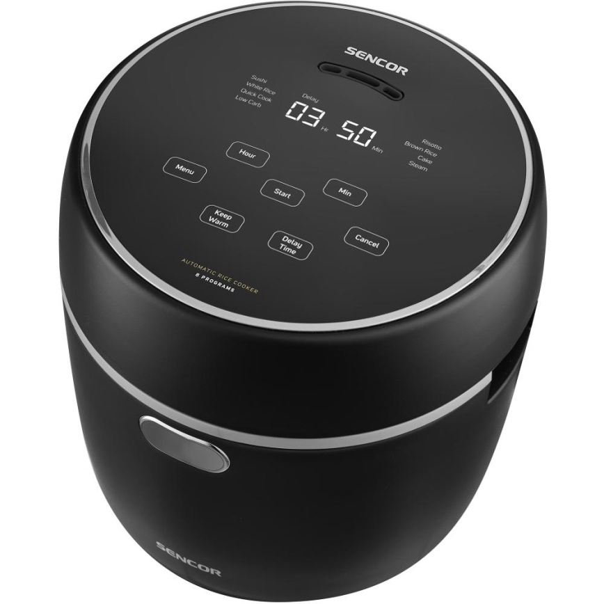 Sencor - Kuhalo za rižu 350W/230V 0,6 l crno