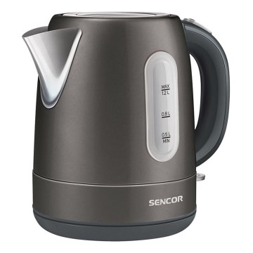 Sencor - Kuhalo za vodu 1,2 l 2150W/230V antracit