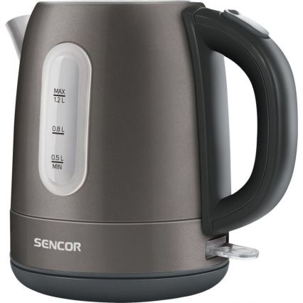 Sencor - Kuhalo za vodu 1,2 l 2150W/230V antracit