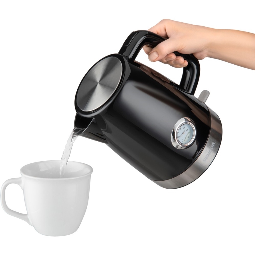 Sencor - Kuhalo za vodu 1,7 l 2150W/230V crna