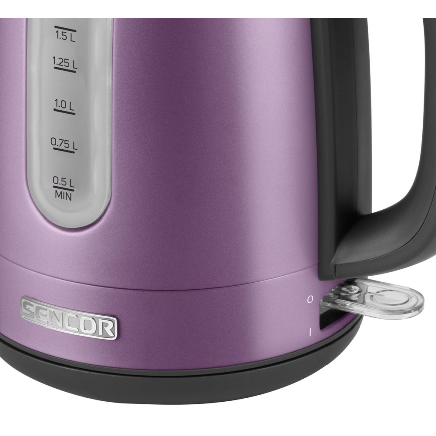 Sencor - Kuhalo za vodu 1,7 l 2150W/230V ljubičasta