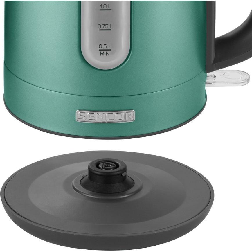 Sencor - Kuhalo za vodu 1,7 l 2150W/230V tirkizna