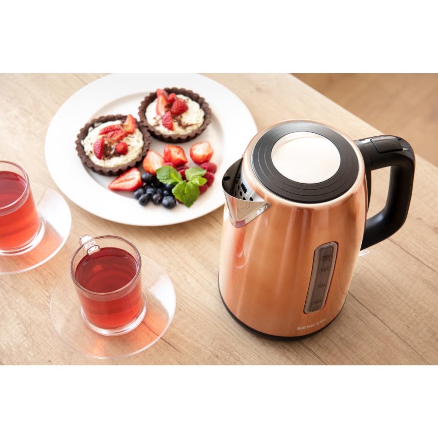 Sencor - Kuhalo za vodu 1,7 l 2200W/230V bakreno