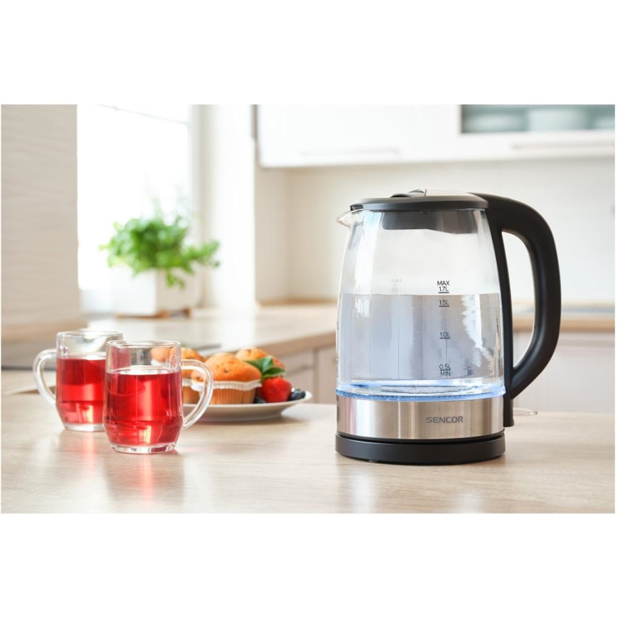 Sencor - Kuhalo za vodu 1,7 l 2200W/230V