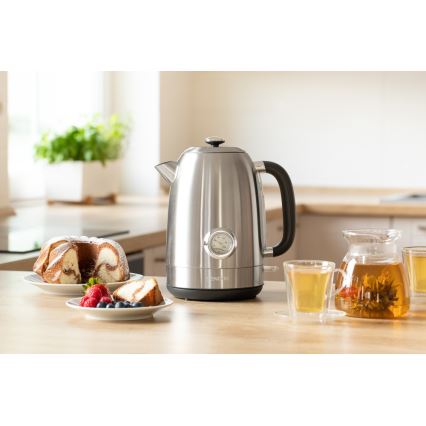 Sencor - Kuhalo za vodu 1,7 l 2200W/230V nehrđajući čelik