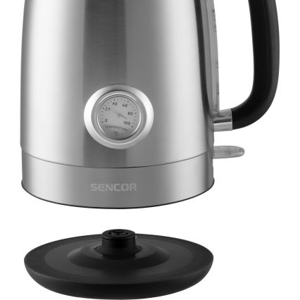 Sencor - Kuhalo za vodu 1,7 l 2200W/230V nehrđajući čelik