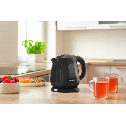Sencor - Kuhalo za vodu 1 l 1100W/230V crno/sivo