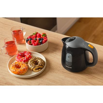 Sencor - Kuhalo za vodu 1 l 1100W/230V crno/sivo