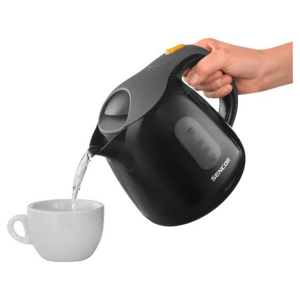 Sencor - Kuhalo za vodu 1 l 1100W/230V crno/sivo