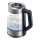 Sencor - Kuhalo za vodu s regulacijom temperature 1,7 l 2200 W/230 V matni krom/crna