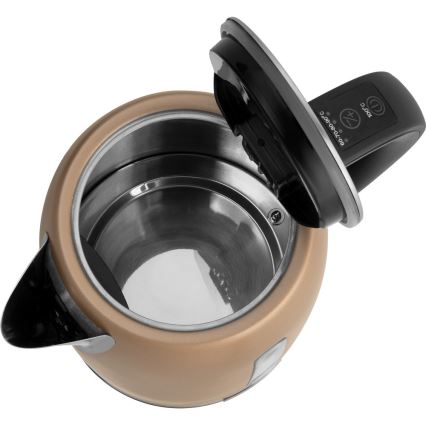 Sencor - Kuhalo za vodu s termoregulacijom 1,7 l 2150W/230V smeđa