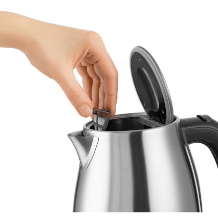 Sencor - Kuhalo za vodu s termoregulacijom 1,7 l 2200W/230V nehrđajući čelik