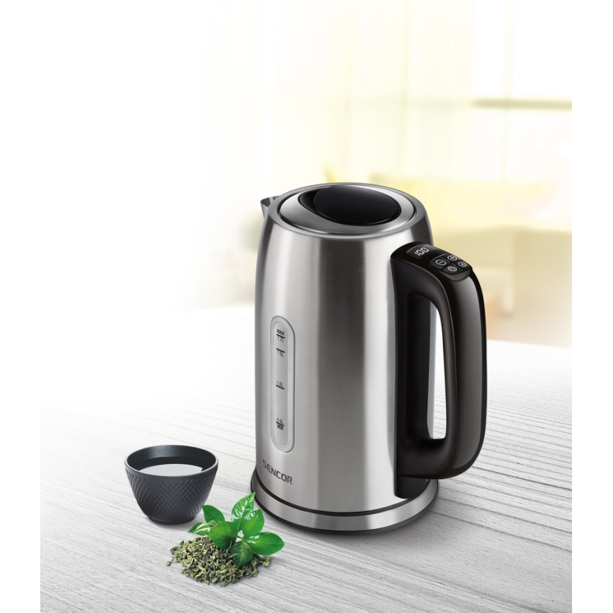 Sencor - Kuhalo za vodu s termoregulacijom 1,7 l 2400W/230V