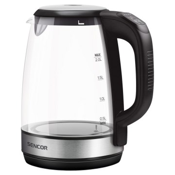 Sencor - Kuhalo za vodu s termoregulacijom 2 l 2200W/230V