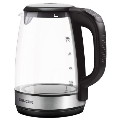 Sencor - Kuhalo za vodu s termoregulacijom 2 l 2200W/230V