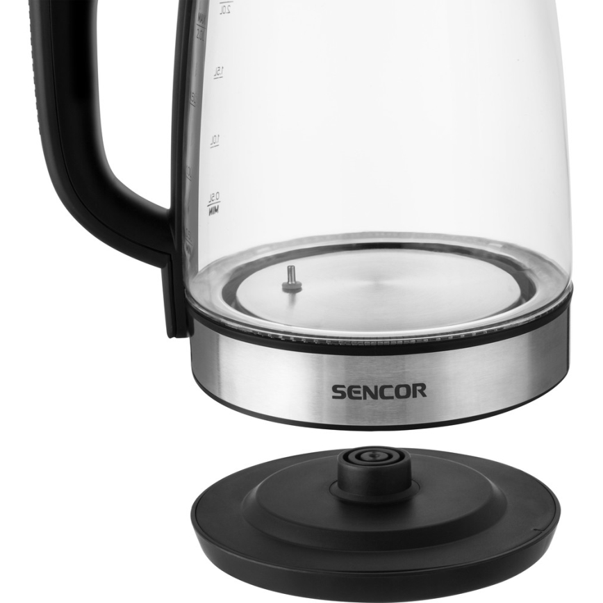 Sencor - Kuhalo za vodu s termoregulacijom 2 l 2200W/230V