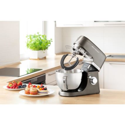 Sencor - Kuhinjski robot s posudom od nehrđajućeg čelika 1000W/230V siva