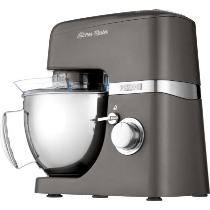 Sencor - Kuhinjski robot s posudom od nehrđajućeg čelika 1000W/230V siva