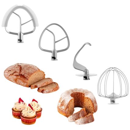 Sencor - Kuhinjski robot s nehrđajućom zdjelom 1700W/230V mat krom