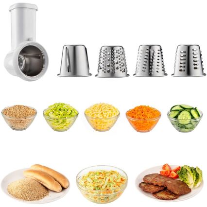 Sencor - Kuhinjski robot s nehrđajućom zdjelom 1700W/230V mat krom