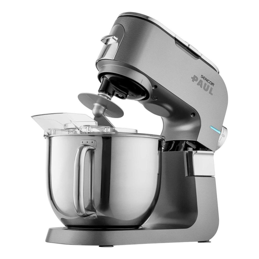 Sencor - Kuhinjski robot s nehrđajućom zdjelom 1700W/230V mat krom