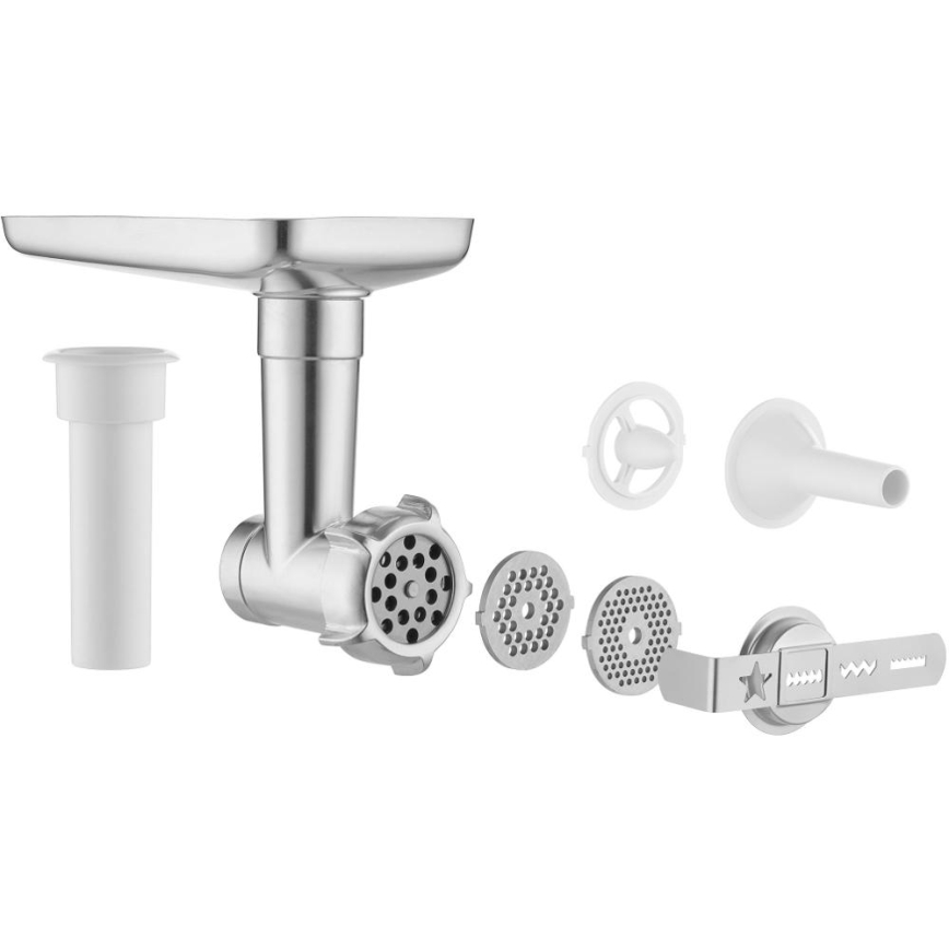 Sencor - Kuhinjski robot s posudom od nehrđajućeg čelika 1000W/230V bijela