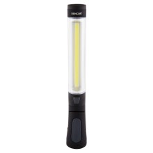 Sencor - LED Baterijska svjetiljka LED/3W/COB + LED/1W/4xAAA