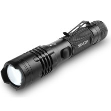 Sencor - LED Punjiva baterijska svjetiljka LED/10W IP22 crna