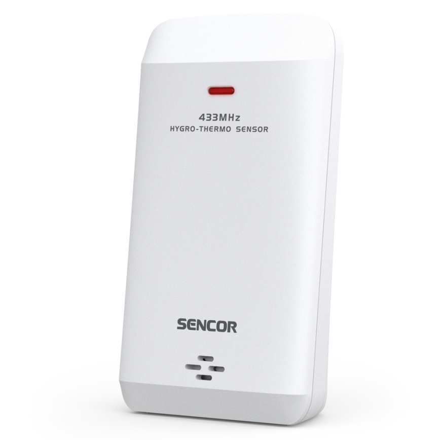Sencor - Meteorološka stanica s LCD zaslonom u boji 5V/1xCR2032 + 2xAA
