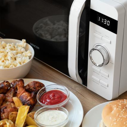 Sencor - Mikrovalna pećnica 800 W/230 V, 17 l, bijela