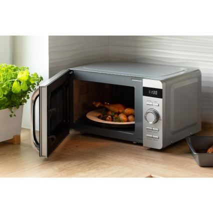 Sencor - Mikrovalna pećnica 800W/230V 17 l srebrna