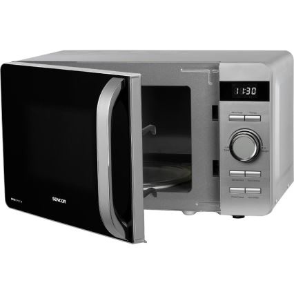 Sencor - Mikrovalna pećnica 800W/230V 17 l srebrna