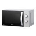 Sencor - Mikrovalna pećnica s funkcijom roštilja 700W/1000W/230V 20 l matirani krom