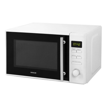 Sencor - Mikrovalna pećnica s grill funkcijom 700W/1000W/230V 20 l bijela