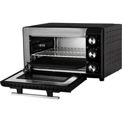 Sencor - Mini pećnica 20 l 1650W/230V crna